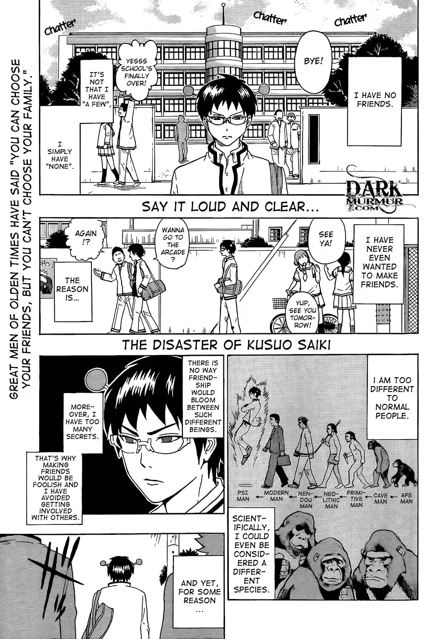 Saiki Kusuo no Psi Nan Chapter 4 1